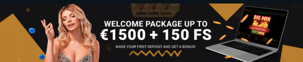 1500 EUR bonus at 1xBet casino