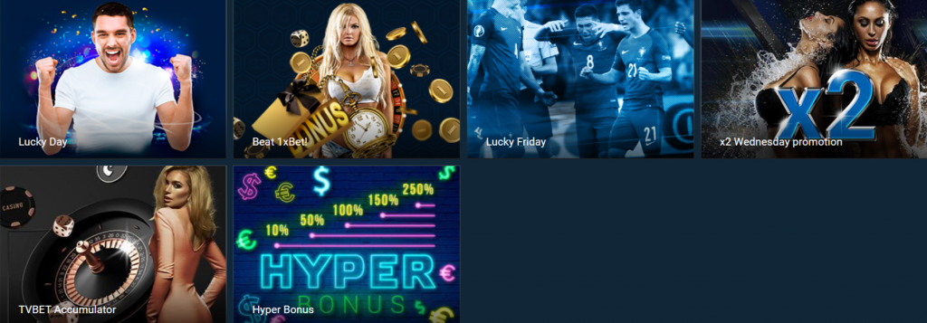 1 bonus xbet