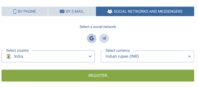 another methods for registration