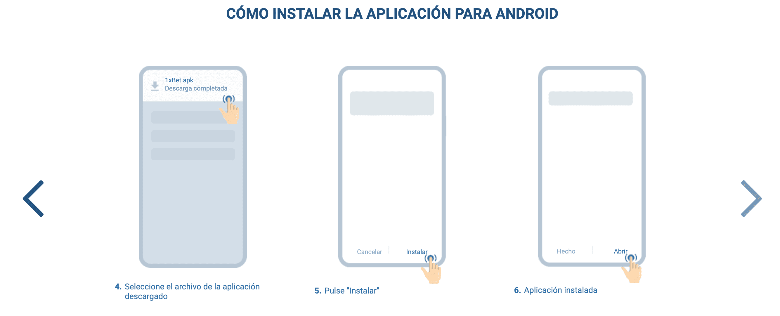 instalar para android