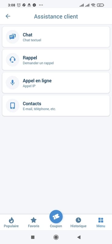 Assistance client 1xbet Sénégal